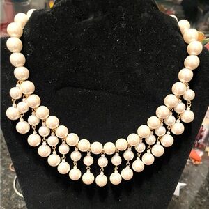 Elegant Pearl choker Necklace